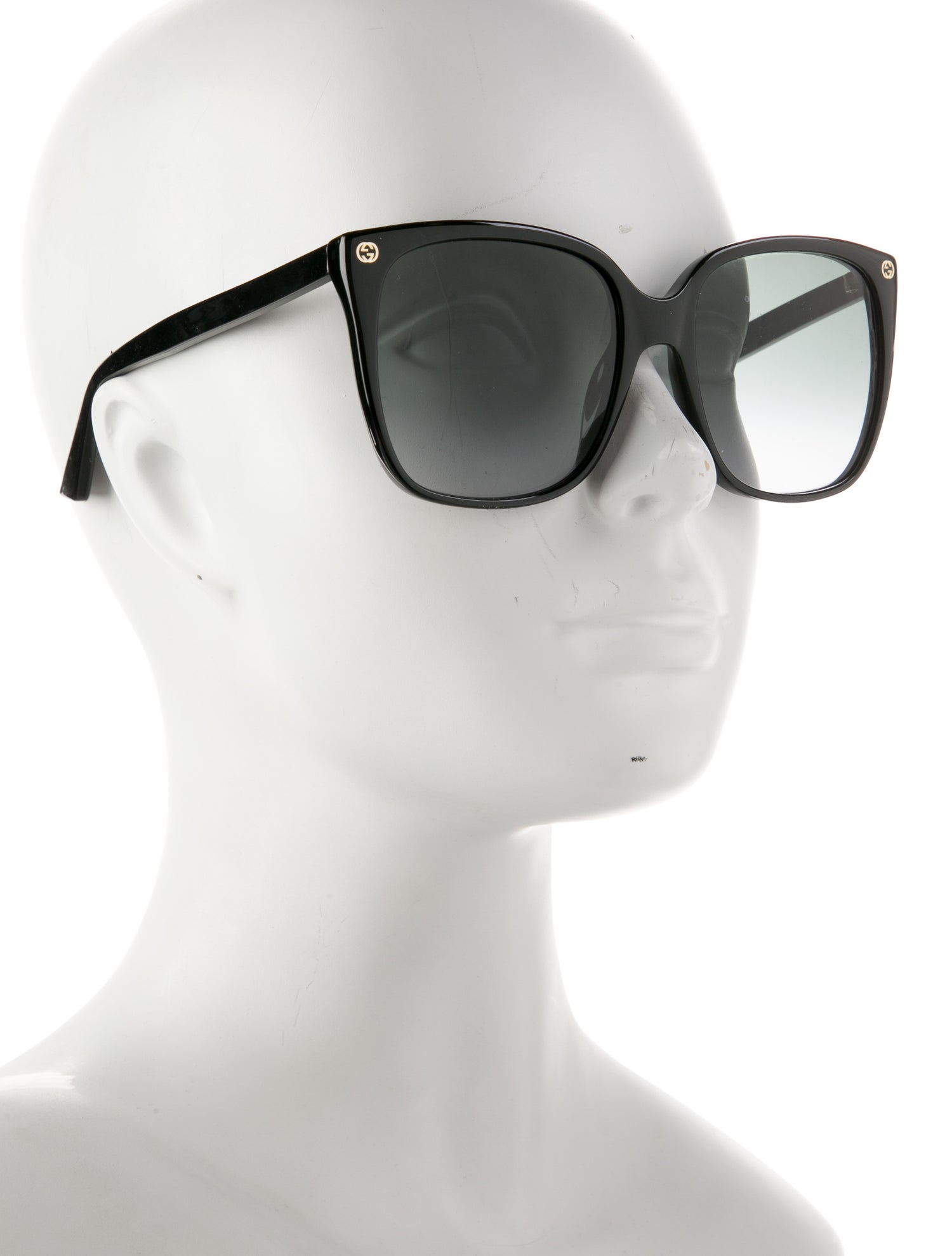 Gucci Interlocking G Logo Oversize Sunglasses